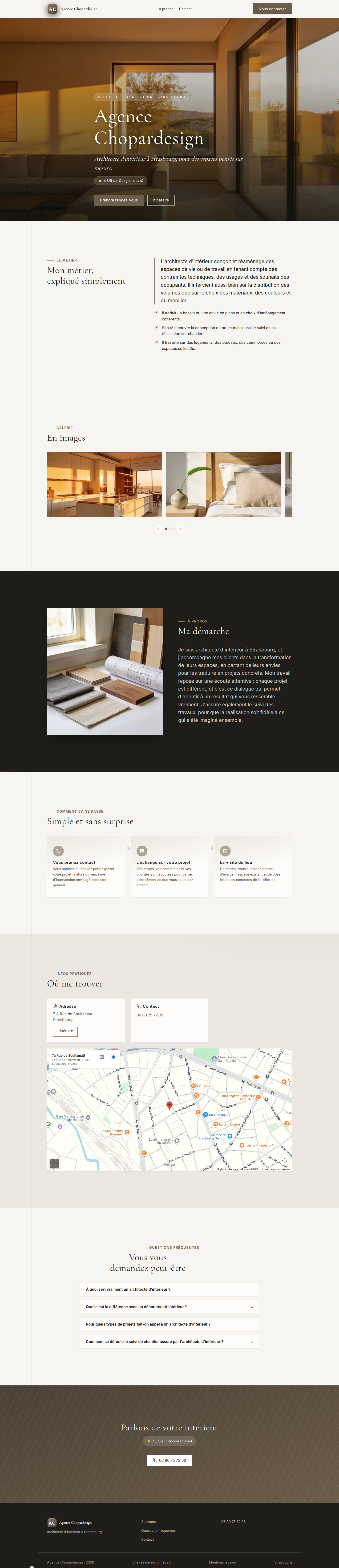 Agence Chopardesign — archi d'intérieur